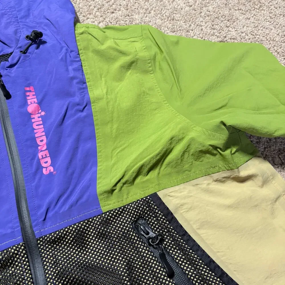 The Hundreds Full Zip Expedition Colourblock‎ Jacket Mens Sz Small
